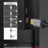 10K 8K HDMI 2.1 Cable 2-Pack 6.6FT, Highwings Certified 48Gbps Ultra High Speed Slim HDMI Cord,Support 4K@120Hz 8K@60Hz, HDCP 2.2&2.3, Dynamic HDR,eARC,DTS:X, Compatible with Roku TV/HDTV/PS5/Blu-ray