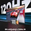 10K 8K HDMI 2.1 Cable 2-Pack 6.6FT, Highwings Certified 48Gbps Ultra High Speed Slim HDMI Cord,Support 4K@120Hz 8K@60Hz, HDCP 2.2&2.3, Dynamic HDR,eARC,DTS:X, Compatible with Roku TV/HDTV/PS5/Blu-ray