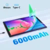 Tablet, Android 14 Tablet with 12GB (4+8) RAM 64GB ROM, Octa-Core Processor Tablets with Keyboard, Mouse, 10.1 Inch 1280 * 800 IPS Touch Screen, Dual Camera, WiFi 6, BT 5.4, 6000mAh Battery