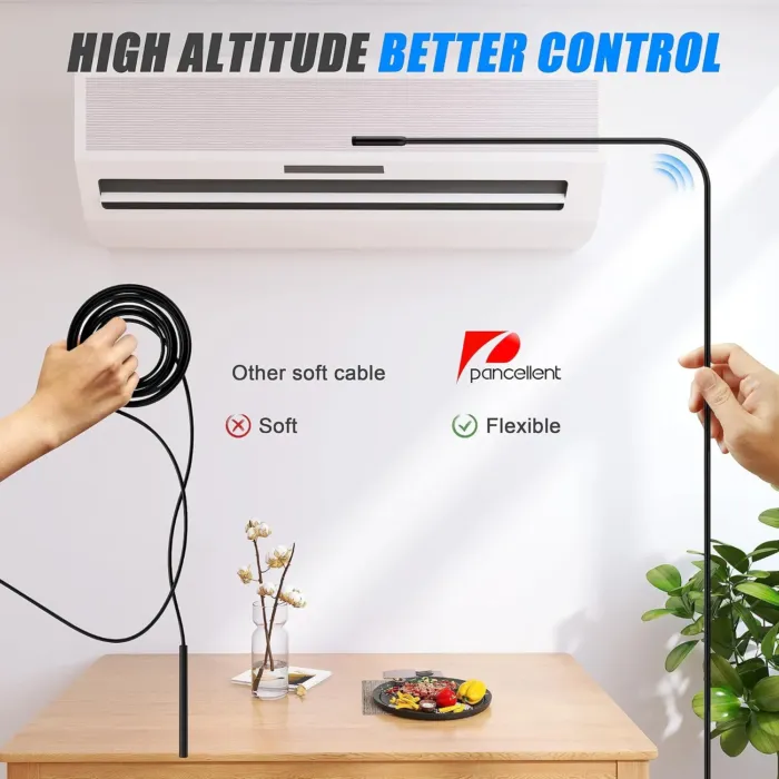1920P Snake Inspection Borescope, Pancellent Type C Endoscope, Scope Camera with 8 LED Lights for Android and iOS Smartphone, iPhone, iPad, Samsung (16.5 FT/5M) - Image 3