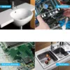 1920P Snake Inspection Borescope, Pancellent Type C Endoscope, Scope Camera with 8 LED Lights for Android and iOS Smartphone, iPhone, iPad, Samsung (16.5 FT/5M)