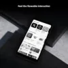 Bigme E-Ink Screen Mobile Hibreak, 6G+128GB Android 11 Smartphone, 36-Level Front Light, 3300mAh Battery, 5+13MP Camera - Black and White