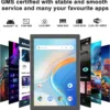 Android 15 Tablet, 10 Inch 18GB RAM+128GB ROM/ 2TB Expandable Tablet PC, Quad-core 2.0GHz Processor, 1280*800 10" HD Touch Screen, 2.4G/5G WiFi 6 BT 5.0, 2 in 1 Tablets with Keyboard Case Mouse Stylus