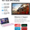 Android 15 Tablet, 10 Inch 18GB RAM+128GB ROM/ 2TB Expandable Tablet PC, Quad-core 2.0GHz Processor, 1280*800 10" HD Touch Screen, 2.4G/5G WiFi 6 BT 5.0, 2 in 1 Tablets with Keyboard Case Mouse Stylus