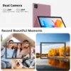 Android 15 Tablet, 10 Inch 18GB RAM+128GB ROM/ 2TB Expandable Tablet PC, Quad-core 2.0GHz Processor, 1280*800 10" HD Touch Screen, 2.4G/5G WiFi 6 BT 5.0, 2 in 1 Tablets with Keyboard Case Mouse Stylus