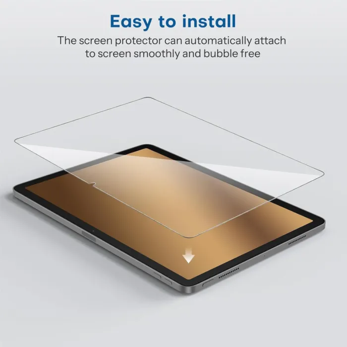 SPARIN 3 Pack Screen Protector for Samsung Galaxy Tab A9 Plus 11 Inch 2023, Tempered Glass Tablet Screen Protector for Galaxy Tab A9+ 5G (SM-X210/X216/X218), Case Friendly, Anti Scratch - Image 9