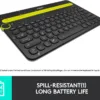 Bluetooth Multi-Device Keyboard K480 - Switch typing between your computer, phone, and tablet