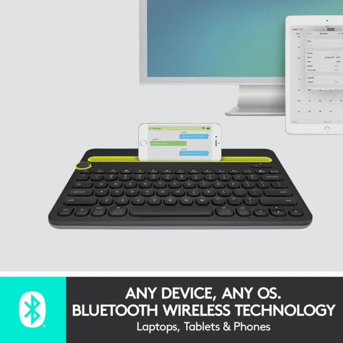 Bluetooth Multi-Device Keyboard K480 - Switch typing between your computer, phone, and tablet - Image 5