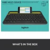 Bluetooth Multi-Device Keyboard K480 - Switch typing between your computer, phone, and tablet