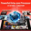 Android 14 Tablet 10.1 inch Tablets,20GB RAM 128GB ROM 1TB Expand,Octa-Core Processor,Dual Camera,WiFi 6,Bluetooth 5.0,6000mAh Long Battery Life with Keyboard/Mouse-Red