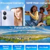 Blackview Color 8 Unlocked Phones, Octa-Core 16GB+128GB/SD 2TB Android Phones, 50MP Camera Mobile Phone, 6000mAh+18W, 6.75"HD+ 90Hz, 3 Card Slots, 4G Dual SIM Phone, Fingerprint ID, T-Mobile Cellphone