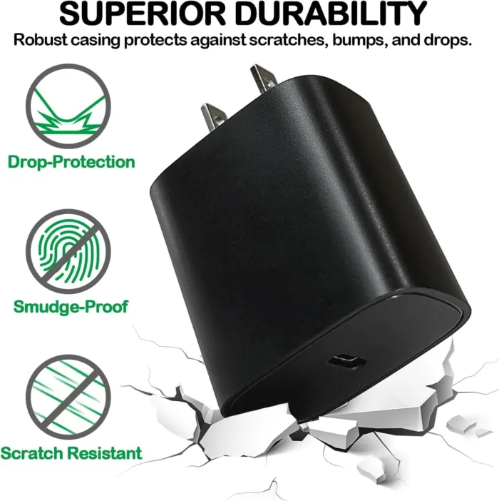 15W Fast Charger for Kindle Fire Tablet (9-13th) with 6.6Ft Type-C Cable for fire HD 8 10 11 Max(Plus/Kids/Kids Pro) All-New Kindle/Kids/Paperwhite/Scribe E-Reader(11th) - Image 4
