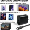 15W Fast Charger for Kindle Fire Tablet (9-13th) with 6.6Ft Type-C Cable for fire HD 8 10 11 Max(Plus/Kids/Kids Pro) All-New Kindle/Kids/Paperwhite/Scribe E-Reader(11th)
