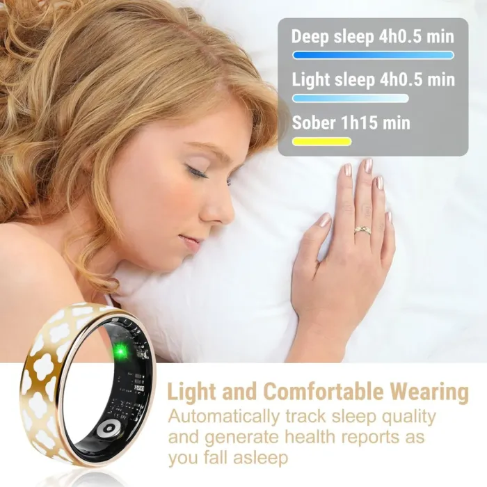 Smart Rings Fitness Monitor Sleep Teacker for Women Men - Image 6