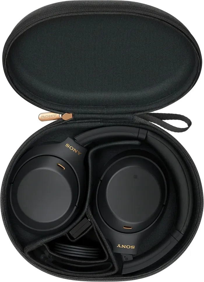 Sony WH-1000XM4 Wireless Premium Noise Canceling Overhead Headphones with Mic for Phone-Call and Alexa Voice Control, Black WH1000XM4 - Image 11