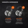 beyerdynamic DT 990 Pro 250 ohm Over-Ear Studio Headphones For Mixing, Mastering, and Editing