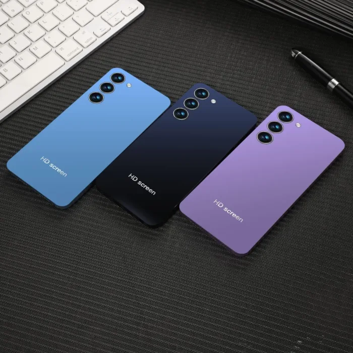 Cheap Mobile Phones, 5.0 Inch, Android 9.0, Dual SIM Dual Camera, Quad Core, 16GB ROM【Expandable up to 128GB】, Support WiFi/Bluetooth/FM, Face Unlocked Phones (Purple)