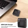 65W Super Fast Charge Wall Charger Adapter 5 USB Port + Type C Charger wholesale