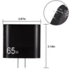 65W Super Fast Charge Wall Charger Adapter 5 USB Port + Type C Charger wholesale