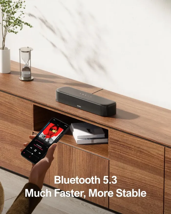 ULTIMEA 5.1ch Sound Bar for Smart TV, Virtual Surround Sound System for TV, App Control, Home Theater Sound System, TV Soundbar with Subwoofer, 2 Surround Speakers, Peak Power 250W, Opt/AUX, Aura A30 - Image 11