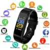 Fitness Smart Watch Activity Tracker Heart Rate For Women Men Oxygen BP Monitor