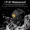 Fitness Smart Watch Activity Tracker Heart Rate For Women Men Oxygen BP Monitor