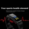 Fitness Smart Watch Activity Tracker Heart Rate For Women Men Oxygen BP Monitor