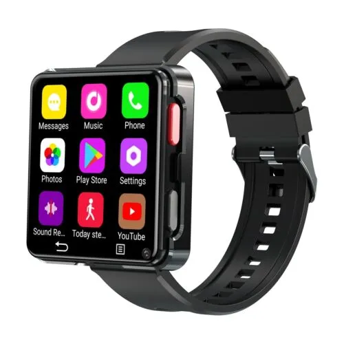 4G 3+32GB SMART WATCH 2.64" HD Screen,5MP +5MP Dual cameras SIM GPS Android 11.0