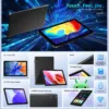 Android Tablet 10 Inch - Android 14 Octa Core 1.8GHz, Tablet with OTG Transmission and Wi-Fi 6G 10(4+6) GB + 128GB 6000mAh, 8+5MP Dual Camera,Bluetooth 5.3, Latest Tablets with Widevin L1