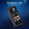 2.7K Thumb WiFi Action Camera, Wearable Body Camera Hands-Free POV Recording