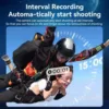 2.7K Thumb WiFi Action Camera, Wearable Body Camera Hands-Free POV Recording