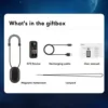 2.7K Thumb WiFi Action Camera, Wearable Body Camera Hands-Free POV Recording