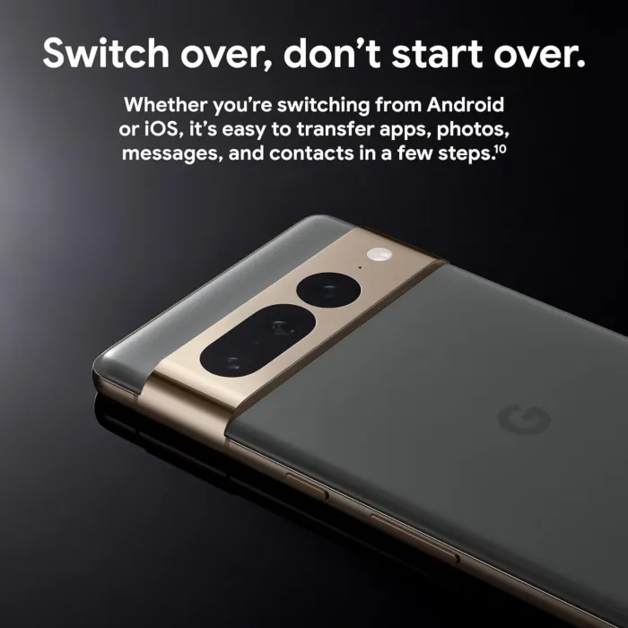 Google Pixel 7 Pro - 5G Android Phone - Unlocked Smartphone with Telephoto/ Wide Angle Lens, and 24-Hour Battery - 256GB - Snow - Image 7