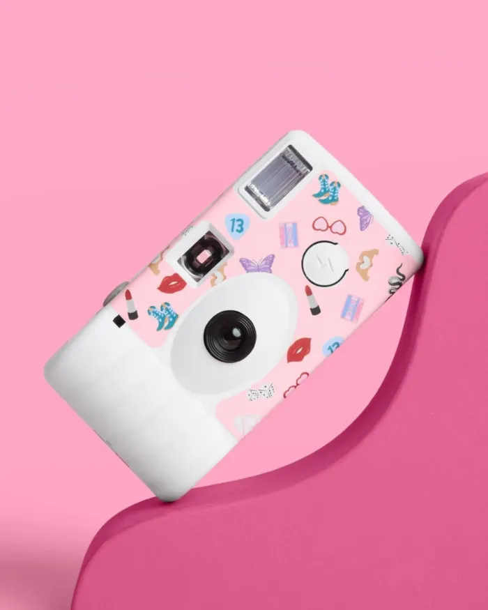 xo, Fetti ERAS Disposable Camera - 24 Exposure Film | Bachelorette Photo Supplies, Cute Birthday Party Activity, Bridesmaid Gift, Concert Pictures - Image 3