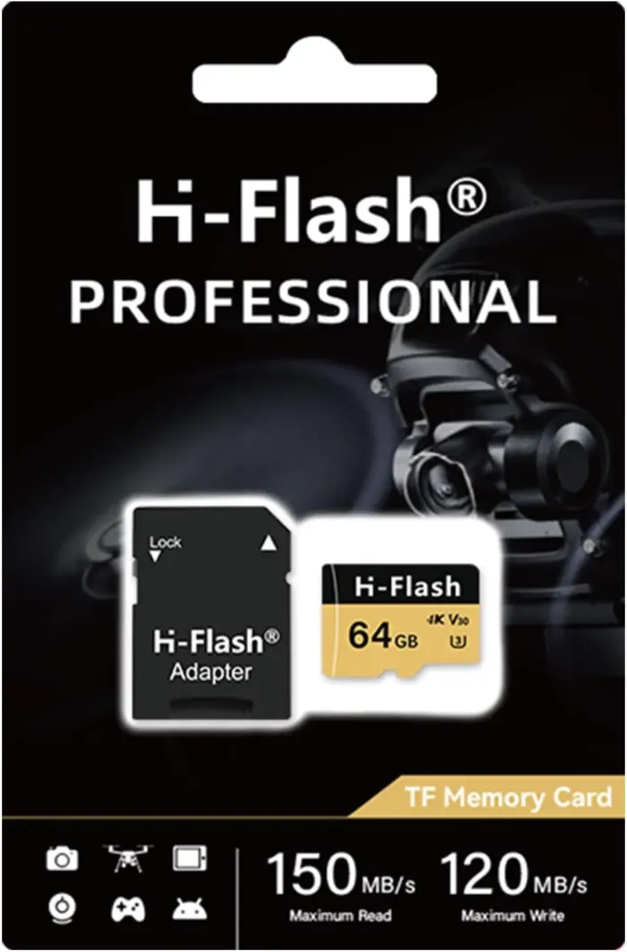 64GB SD Card 2 Pack Adapter, 128GB Memory Card High Speed Up to 150MB/s, A1 V30 U3 4K C10 TF Card for Tablet/Mobile Phone/Camera/Car Audio/Game Console - Image 8
