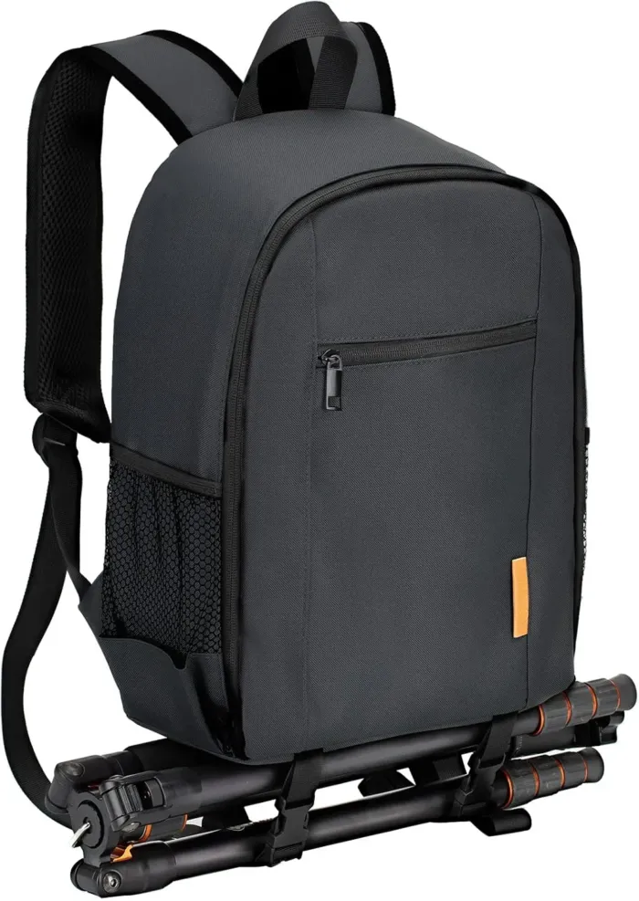 TARION Camera Backpack Bag Small - Professional DSLR Camera Bag with Waterproof Rain Cover Laptop Compartment Photograhy Backpack Case Black TB-S - Image 9