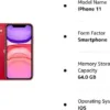 Apple iPhone 11 64GB/128/256GB  Unlocked - Used Very Good - All colors