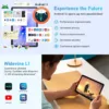 Blackview 10 inch Android Tablet, 2025 Android 14 Tablet with 12(4+8) GB+128GB 2TB Expand, Dual Speakers and Camera, BT5.3, WiFi 6, Google GMS, 2.0GHz CPU, Support Widevine L1, PC Mode,Blue
