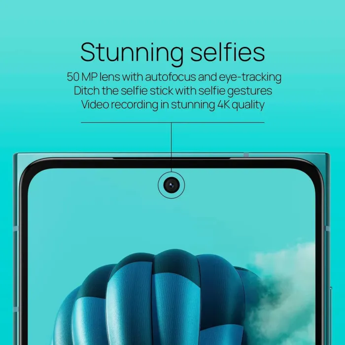 Skyline 5G | Android 14 | Unlocked Smartphone | Dual SIM | US Version | 8/256GB | 6.55" 144Hz pOLED Screen | 108MP Triple Camera | 50MP Selfie Camera | Blue Topaz - Image 5