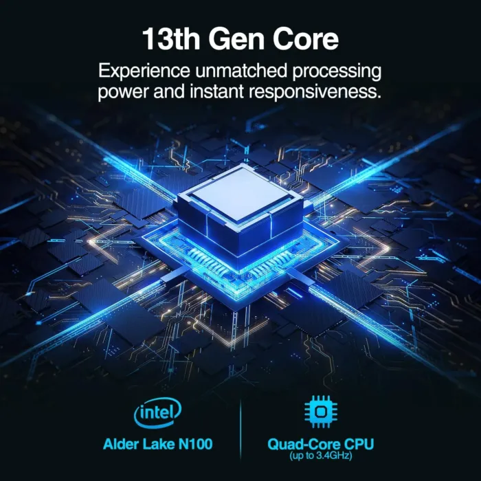 Fusion5 10.1" Windows 11 Professional Tablet PC - Intel 13th Gen - Full HD Windows Tablet Computer - 8GB RAM, 256GB SSD Storage, Quad-Core CPU, 10 Inch, USB 3.0, Micro HDMI, Expandable Storage - Image 3