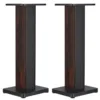 2 Pack Wood Speaker Stands 15.7 Inch 40cm Speaker Stand Hollowed Stands