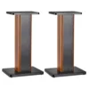 2 Pack Wood Speaker Stands 15.7 Inch 40cm Speaker Stand Hollowed Stands