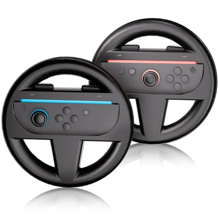 2025 Steering Wheels for Nintendo Switch 2, Racing Wheel for Mario Kart World & 8 Deluxe, Joycon 2 Accessories