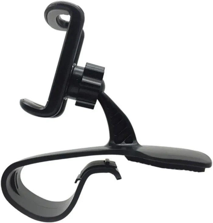 360Degree Car Phone Holder Snap Type Rotation Mobile Phone Bracket for Dashboard Easy Installation Compatible with All Smartphones - Image 2