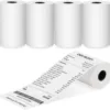 (5 Rolls) 2 1/4 x 50 Thermal Receipt Paper Rolls, POS Cash Register Paper Rolls, BPA Free 2.25x50ft Long Per Thermal Paper Receipt