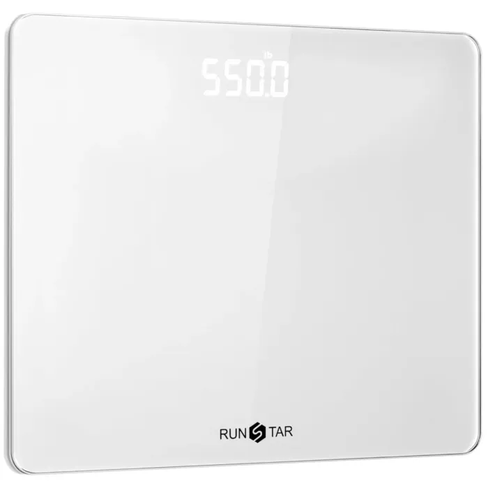 550lb Scale for Body Weight with Ultra-Wide Platform and Large LED Bezel-Less Display, Accurate High Precision Digital Bathroom Scale with Extra-High Capacity - Image 2