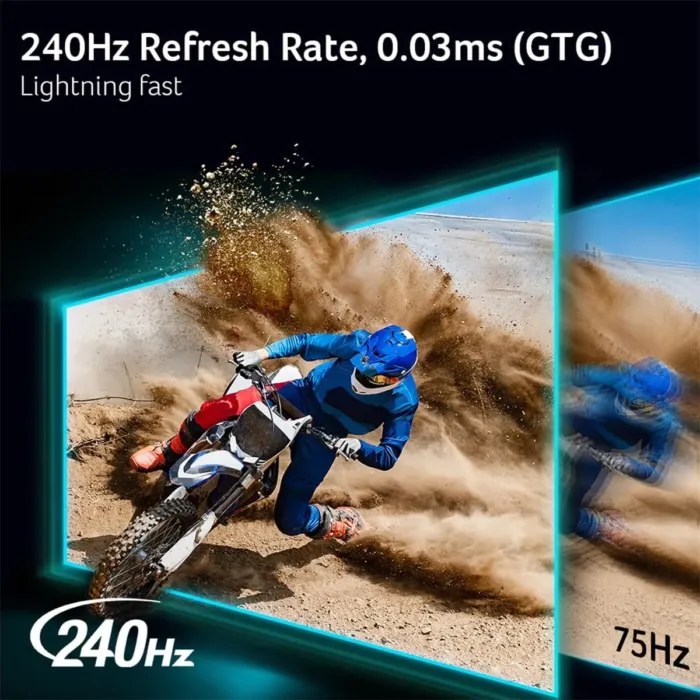 Acer Predator Gaming Monitor | 27" WQHD (2560 x 1440) OLED | AMD FreeSync Premium Pro | 240Hz | 0.03ms (G to G) | VESA DisplayHDR True Black 400 | Display Port 1.4 & 2 x HDMI 2.1 | X27U X1bmiiphx - Image 5