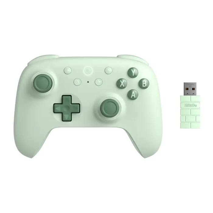 8BitDo Ultimate 2C Wireless Controller for Windows PC and Android, with 1000 Hz Polling Rate, Hall Effect Joysticks and Triggers, and Remappable L4/R4 Bumpers (Green) - Image 2