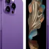 A15 Promax, 5G Net Unlocked Cell Phone, 8+512GB Android Phones, Android 14.0, 120Hz,108MP Camera, 5G Dual SIM Smartphone, 6800 mAh Battey Android Phone, Unlocked for All Carriers (Purple)
