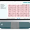 AI HR Monitor, 24 Hours Chest Lead Device with Free AI Analysis & PC Report, Chargeable Recorder, HHM1